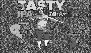 TASTY IPA 21ST AMENDMENT BREWERY INDIA PALE ALE logo