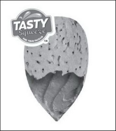 TASTY SQUEEZE FUEL YOUR PASSION logo