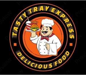 TASTY TRAY EXPRESS DELICIOUS FOOD logo