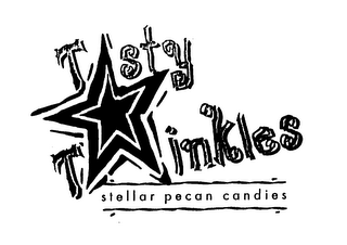 TASTY TWINKLES STELLAR PECAN CANDIES logo