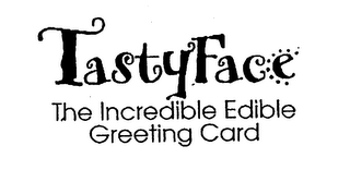 TASTYFACE THE INCREDIBLE EDIBLE GREETING CARD logo