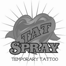 TAT SPRAY TEMPORARY TATTOO logo