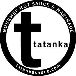 TATANKA GOURMET HOT SAUCE & MARINADE T TATANKASAUCE.COM logo