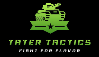 TATER TACTICS FIGHT FOR FLAVOR logo