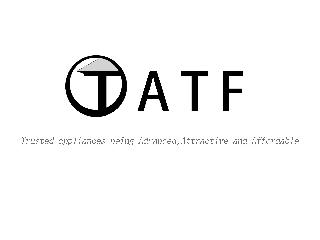TATF TRUSTED APPLIANCES BEING ADVANCED, ATTRACTIVE AND AFFORDABLE logo