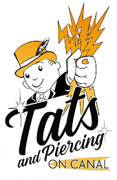 TATS AND PIERCING ON CANAL logo