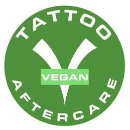 TATTOO AFTERCARE VEGAN V logo