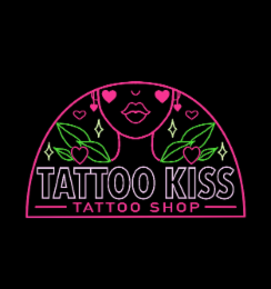 TATTOO KISS TATTOO SHOP logo