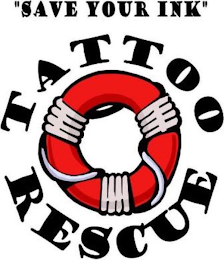 TATTOO RESCUE "SAVE YOUR INK" logo