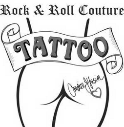 TATTOO ROCK & ROLL COUTURE CANDICE J. YUSIM logo