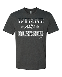 TATTOOED *AND* BLESSED LIFE logo