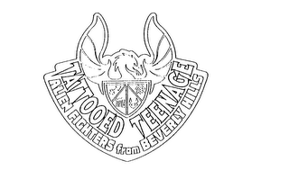 TATTOOED TEENAGE ALIEN FIGHTERS FROM BEVERLY HILLS logo