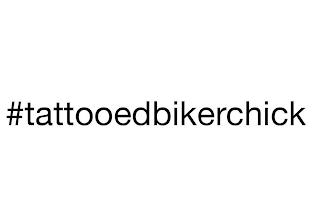 #TATTOOEDBIKERCHICK logo