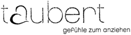 TAUBERT GEFÜHLE ZUM ANZIEHEN logo