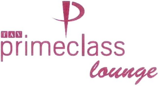 TAV P PRIMECLASS LOUNGE logo