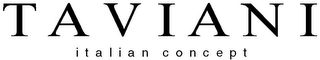 TAVIANI ITALIAN CONCEPT logo