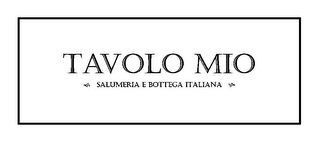 TAVOLO MIO SALUMERIA E BOTTEGA ITALIANA logo