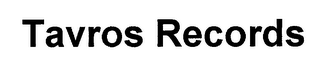 TAVROS RECORDS logo