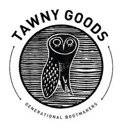 TAWNY GOODS GENERATIONAL BOOTMAKERS logo