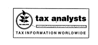 TAX ANALYSTS TAX INFORMATION WORLDWIDE logo