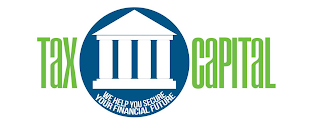 TAX CAPITAL WE HELP YOU SECURE YOUR FINANCIAL FUTURE logo