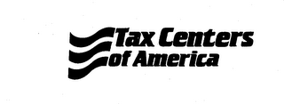 TAX CENTERS OF AMERICA logo