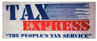 TAX EXPRESS THE PEOPLES TAX SERVICE logo