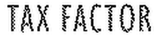 TAX FACTOR logo