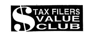 TAX FILER$ VALUE CLUB logo