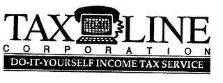 TAX LINE CORPORATION DO-IT-YOURSELF INCOME TAX SERVICE logo
