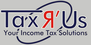 TAX R' US YOUR INCOME TAX SOLUTIONS logo