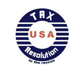 TAX RESOLUTION USA TO THE RESCUE logo