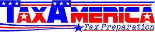 TAXAMERICA TAX PREPARATION logo