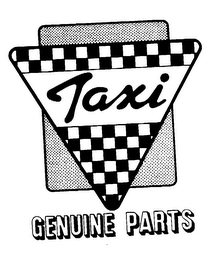 TAXI GENUINE PARTS logo