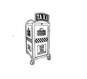 TAXI NEW YORK NEW YORK DRIVER CARRIES ONLY CHANGE FOR PLAYERS logo