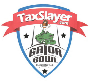 TAXSLAYER.COM GATOR BOWL JACKSONVILLE logo
