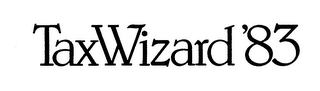 TAXWIZARD '83 logo