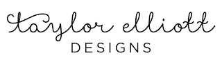 TAYLOR ELLIOTT DESIGNS logo