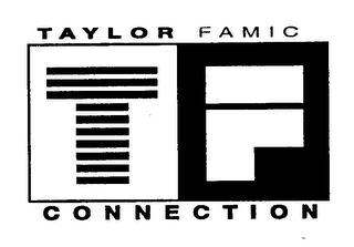 TAYLOR FAMIC CONNECTION TF logo