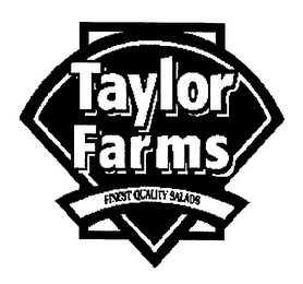 TAYLOR FARMS FINEST QUALITY SALADS logo