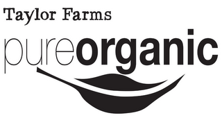 TAYLOR FARMS PUREORGANIC logo