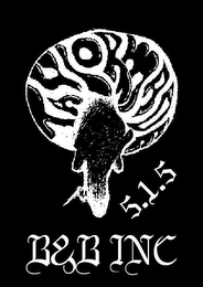 TAYLOR MADE 5.1.5 B&B INC logo
