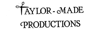 TAYLOR-MADE PRODUCTIONS logo