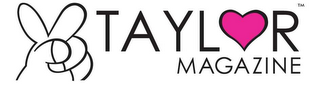 TAYLOR MAGAZINE logo