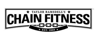 TAYLOR RAMSDELL'S CHAIN FITNESS EST. 2009 logo