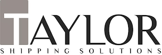 TAYLOR SHIPPING SOLUTIONS logo