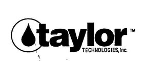 TAYLOR TECHNOLOGIES, INC. logo