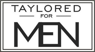 TAYLORED FOR MEN logo