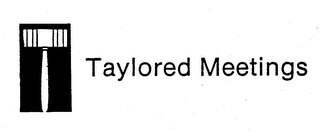 TAYLORED MEETINGS logo