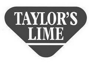 TAYLOR'S LIME logo